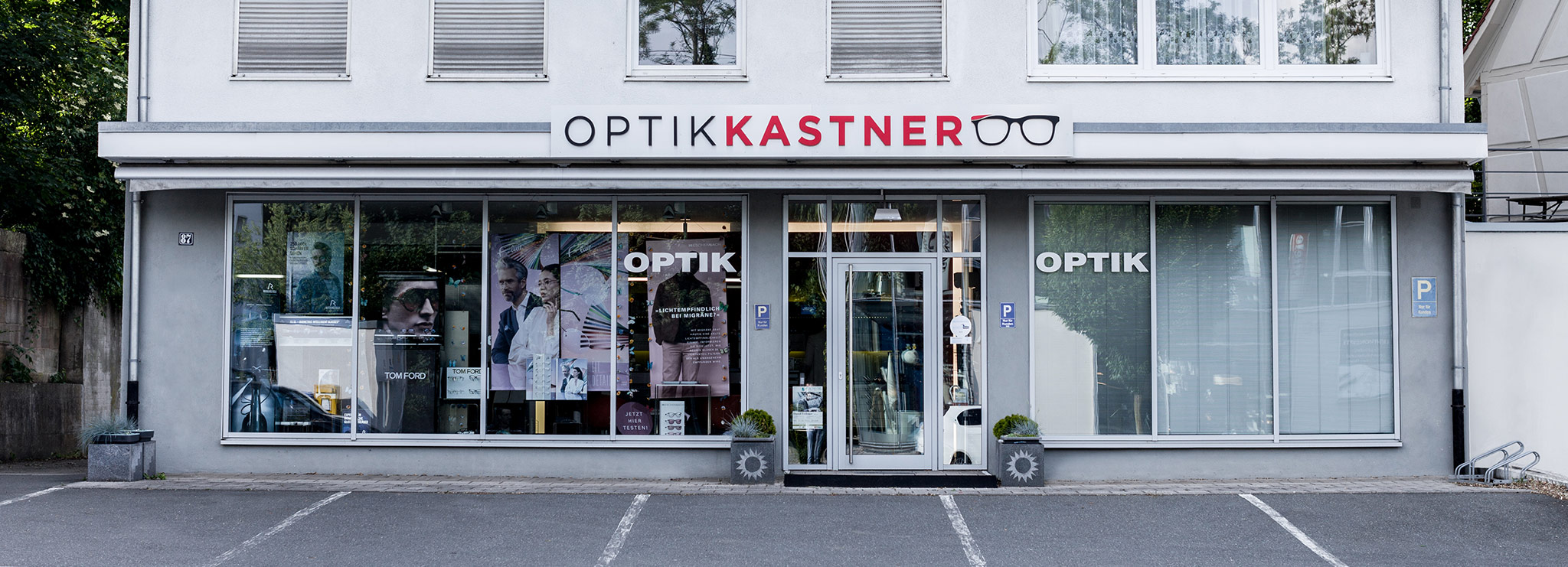 Optik Kastner Impressionen vom Geschäft - Außenansicht