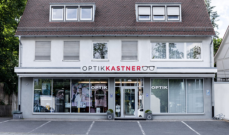 Optik Kastner Impressionen vom Geschäft - Außenansicht