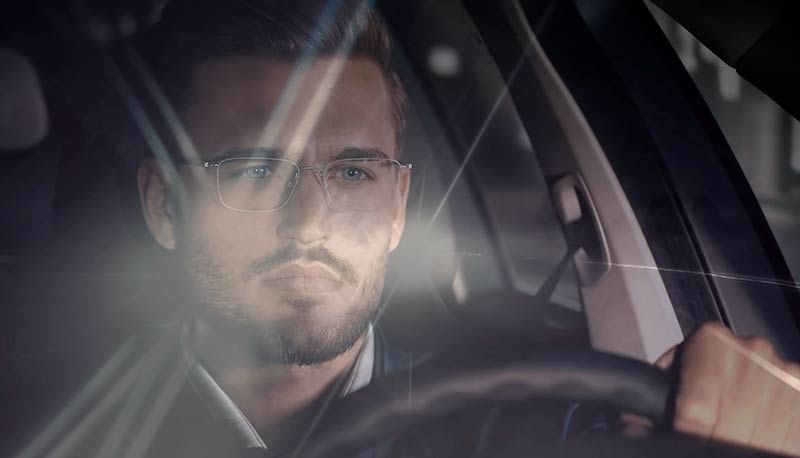 Autofahrerbrillen reduzieren Blendlichter beim Nachtfahren